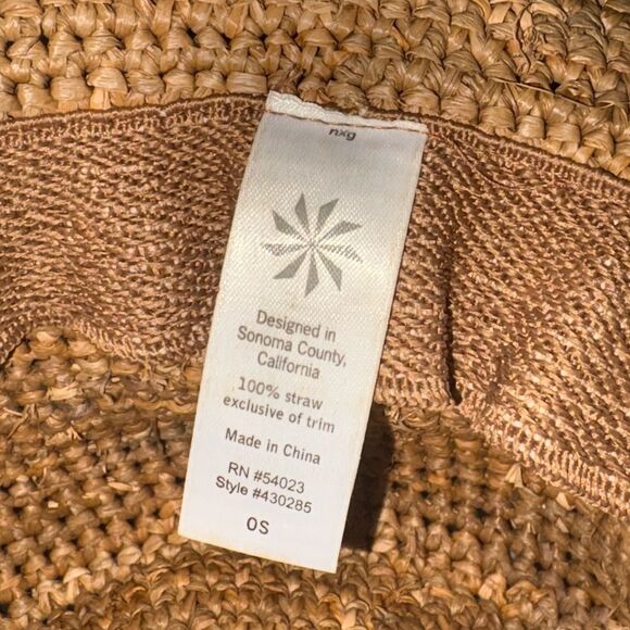 Athleta Straw Raffia Straw Cowboy Hat - Picture 8 of 15